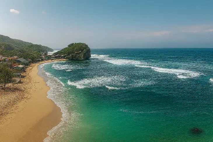 Pantai di Gunungkidul Pantai Indrayanti - Lengkap, Nyaman, dan Instagramable