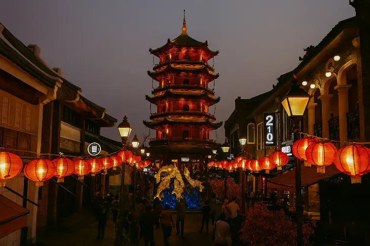 Wisata di PIK 2 Pantjoran PIK - Chinatown Rasa Modern di Tepi Laut