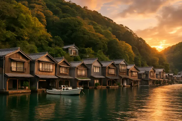 Ine No Funaya - Desa Perahu yang Romantis di Kyoto
